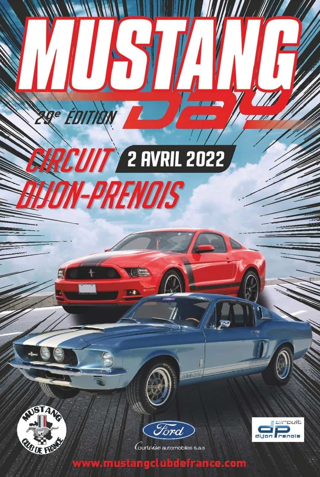 Mustang day 2022 dijon prenois